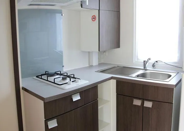 Κάμπινγκ Mobil-home Pour 4 Personnes Avec Terrasse - Api-1-52-341 Brétignolles-sur-Mer